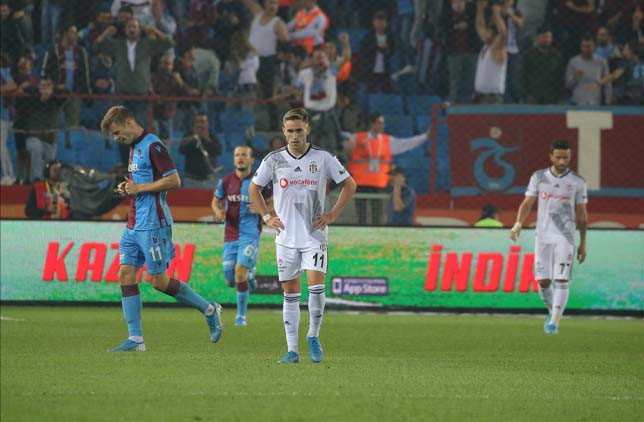 Trabzonspor - Beşiktaş maçından kareler...