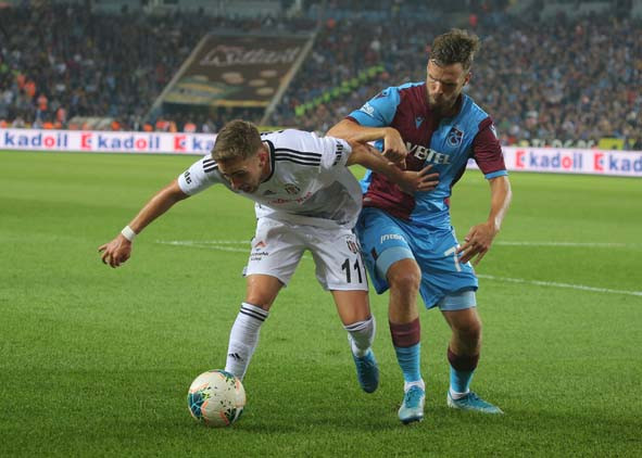 Trabzonspor - Beşiktaş maçından kareler...