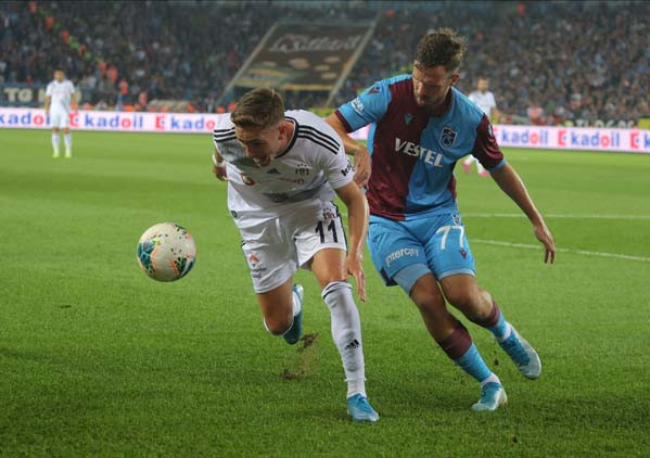 Trabzonspor - Beşiktaş maçından kareler...
