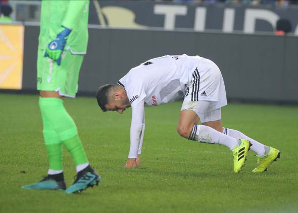 Trabzonspor - Beşiktaş maçından kareler...
