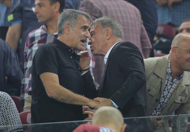 Trabzonspor - Beşiktaş maçından kareler...