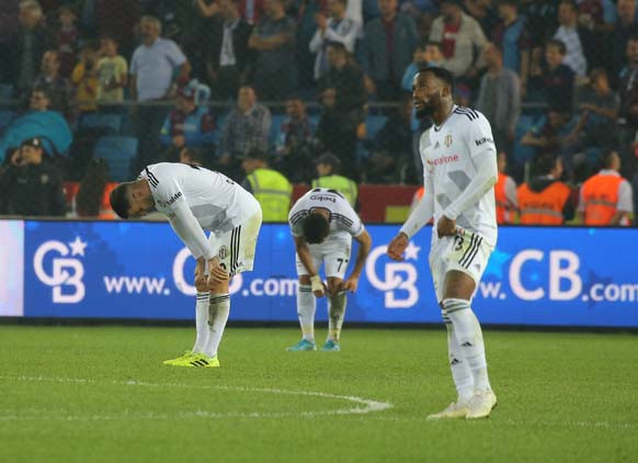 Trabzonspor - Beşiktaş maçından kareler...
