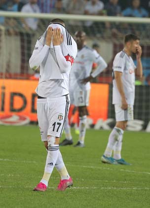 Trabzonspor - Beşiktaş maçından kareler...