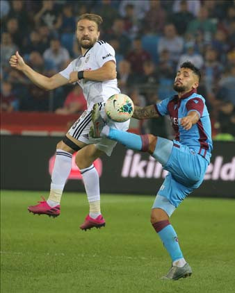 Trabzonspor - Beşiktaş maçından kareler...