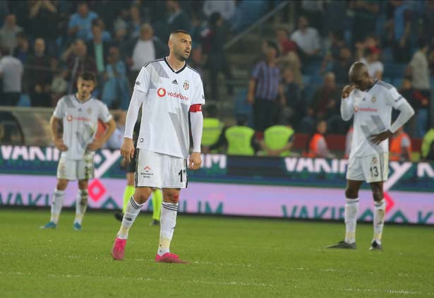 Trabzonspor - Beşiktaş maçından kareler...