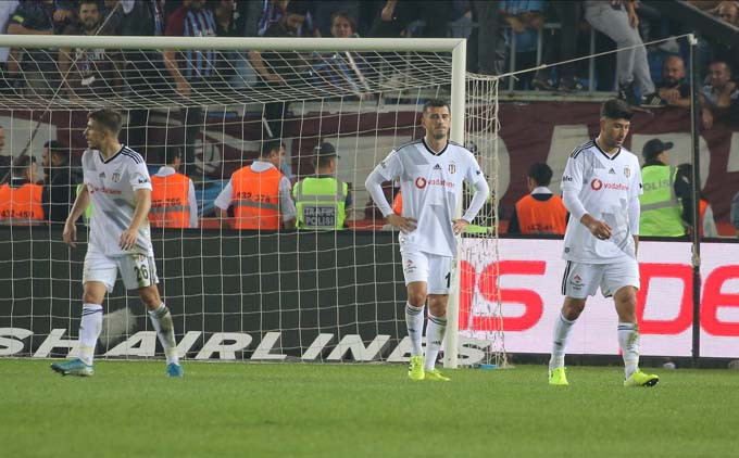 Trabzonspor - Beşiktaş maçından kareler...