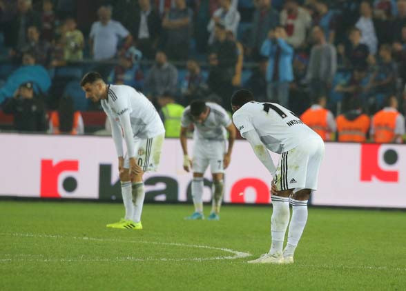 Trabzonspor - Beşiktaş maçından kareler...