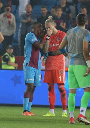 Trabzonspor - Beşiktaş maçından kareler...