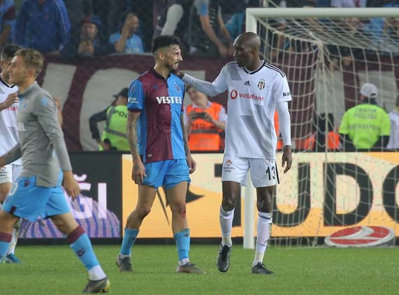 Trabzonspor - Beşiktaş maçından kareler...