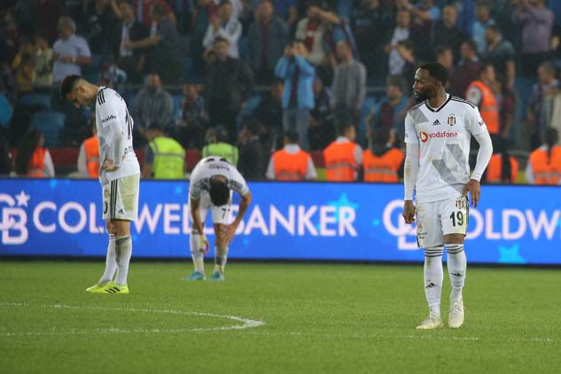 Trabzonspor - Beşiktaş maçından kareler...