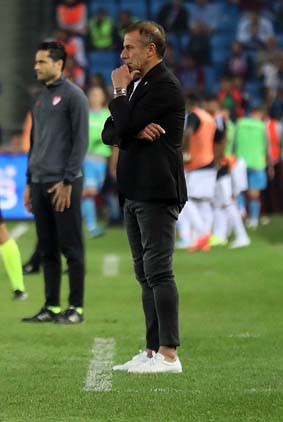 Trabzonspor - Beşiktaş maçından kareler...