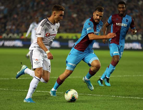 Trabzonspor - Beşiktaş maçından kareler...