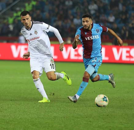Trabzonspor - Beşiktaş maçından kareler...