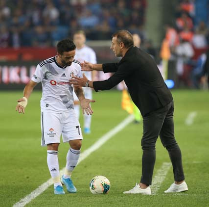 Trabzonspor - Beşiktaş maçından kareler...