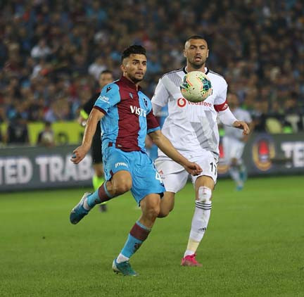 Trabzonspor - Beşiktaş maçından kareler...