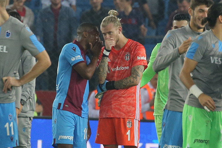 Trabzonspor - Beşiktaş maçından kareler...