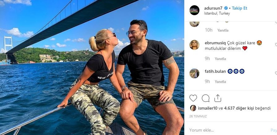 EVLENDİĞİNİ INSTAGRAMDAN DUYURDU