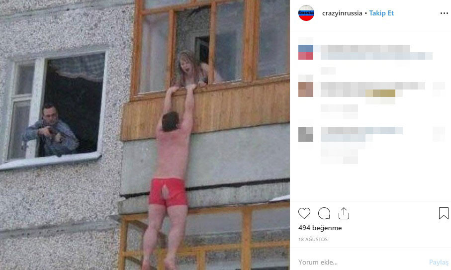 Сосед подглядывает за блондинкой Сосед подглядывает за блондинкой