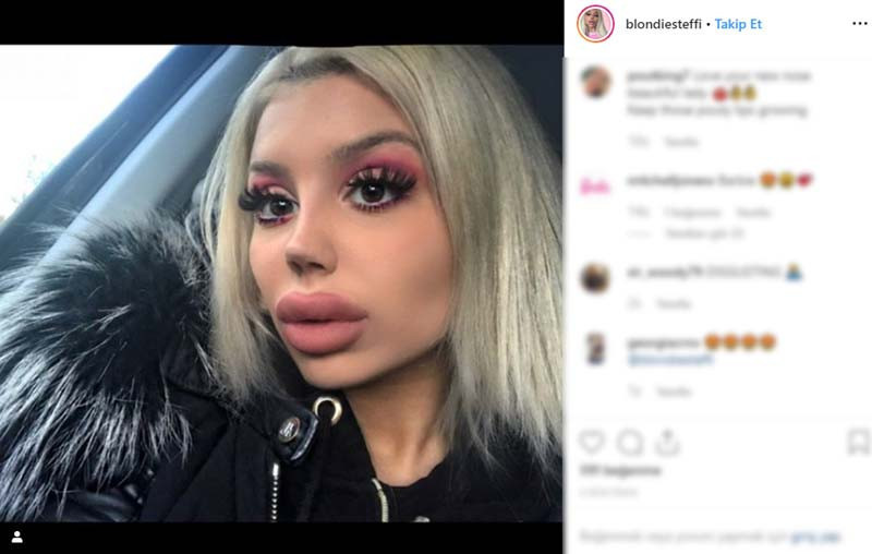 13 yaşında başladı... Tanınmaz halde