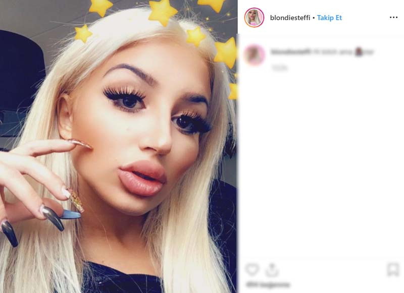 13 yaşında başladı... Tanınmaz halde