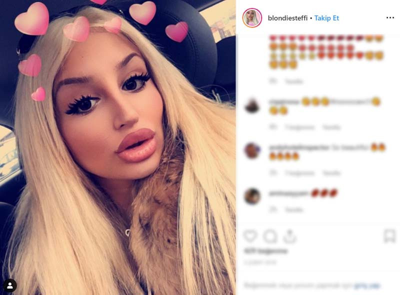 13 yaşında başladı... Tanınmaz halde