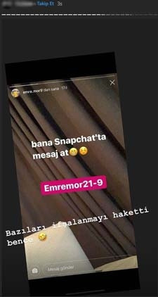 Emre Mor uslu durmuyor Yine ifşalandı...