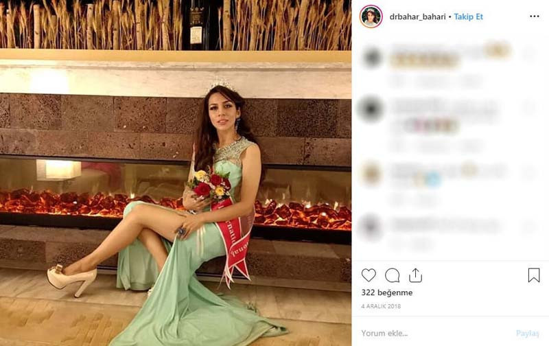 İran güzellik kraliçesinden çağrı: Beni öldürecekler İran güzellik kraliçesinden çağrı: Beni öldürecekler