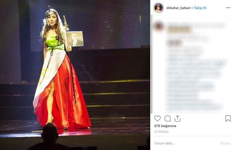 İran güzellik kraliçesinden çağrı: Beni öldürecekler İran güzellik kraliçesinden çağrı: Beni öldürecekler