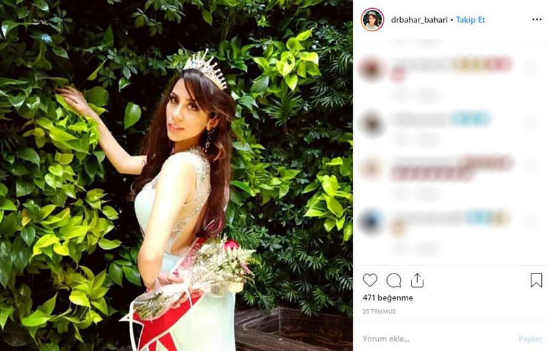 İran güzellik kraliçesinden çağrı: Beni öldürecekler İran güzellik kraliçesinden çağrı: Beni öldürecekler