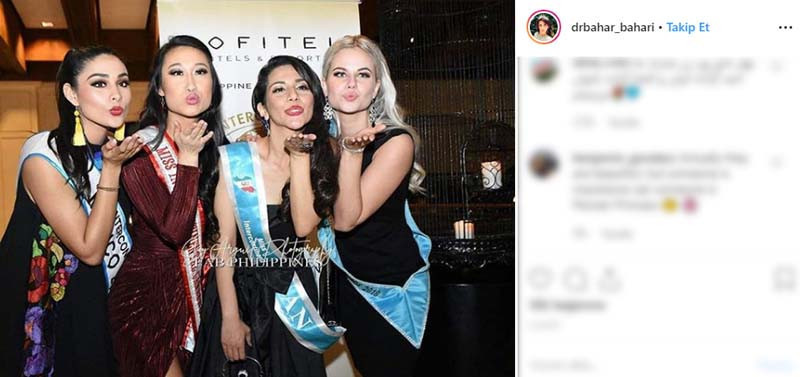 İran güzellik kraliçesinden çağrı: Beni öldürecekler İran güzellik kraliçesinden çağrı: Beni öldürecekler