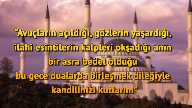 Hayırlı Kandiller etiketiyle paylaşılan Mevlid Kandili mesajları