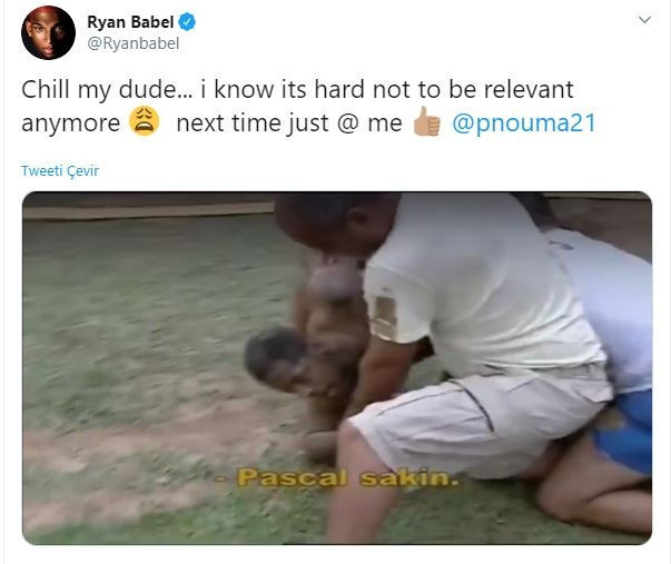 Ryan Babel ve Pascal Nouma arasında kavga büyüdü