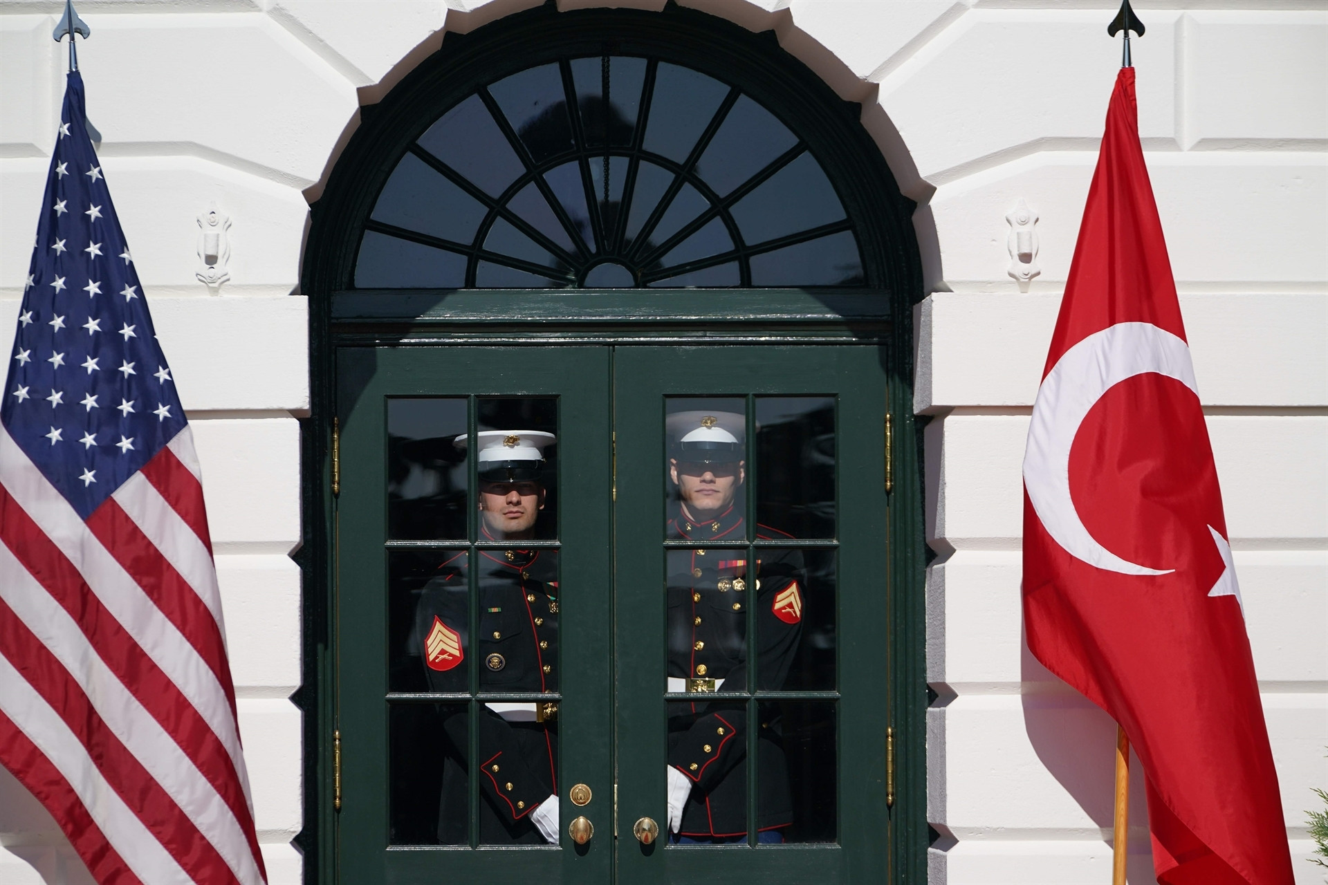 ABD Başkanı Trump, Cumhurbaşkanı Erdoğanı böyle karşıladı