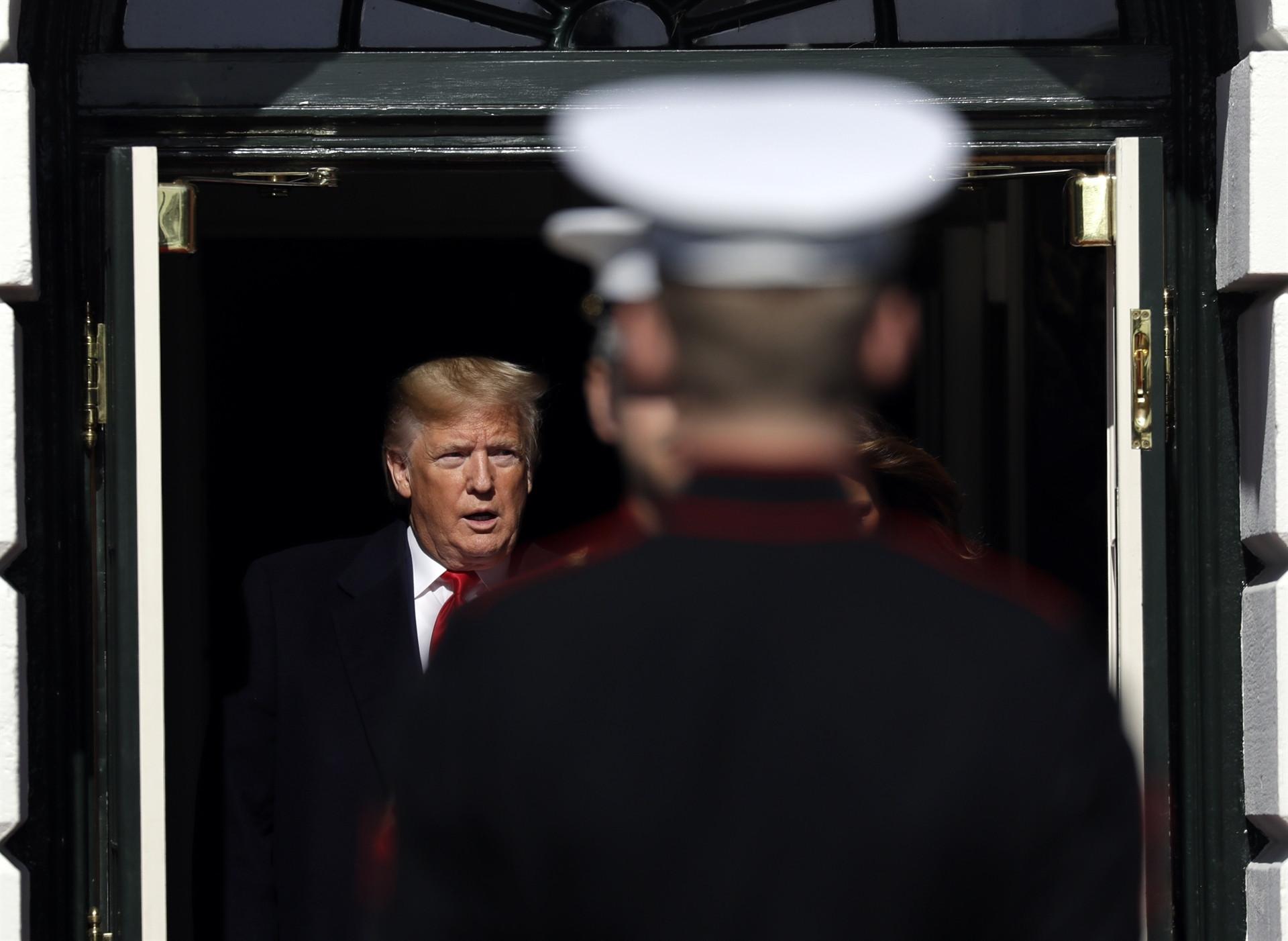 ABD Başkanı Trump, Cumhurbaşkanı Erdoğanı böyle karşıladı