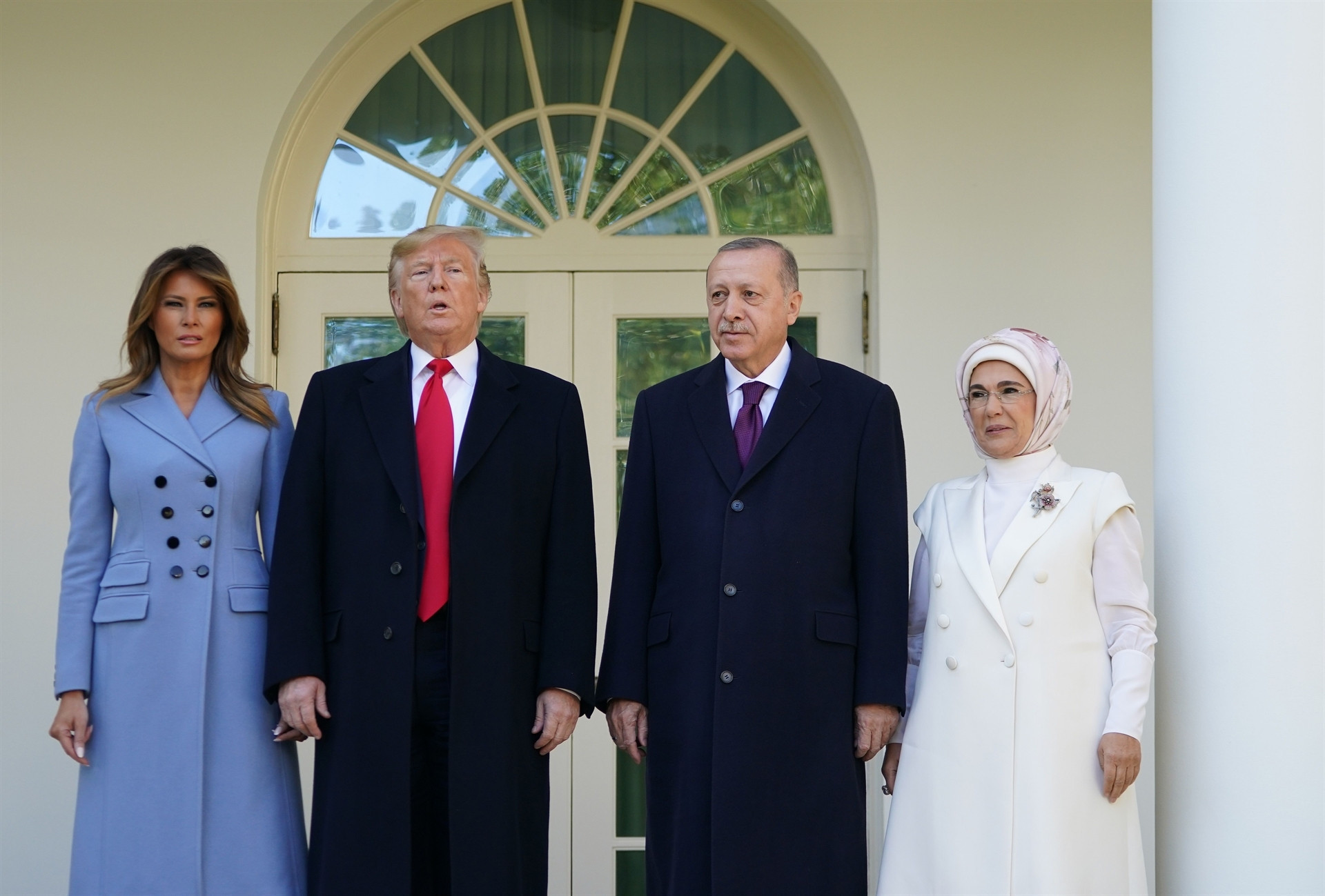 ABD Başkanı Trump, Cumhurbaşkanı Erdoğanı böyle karşıladı