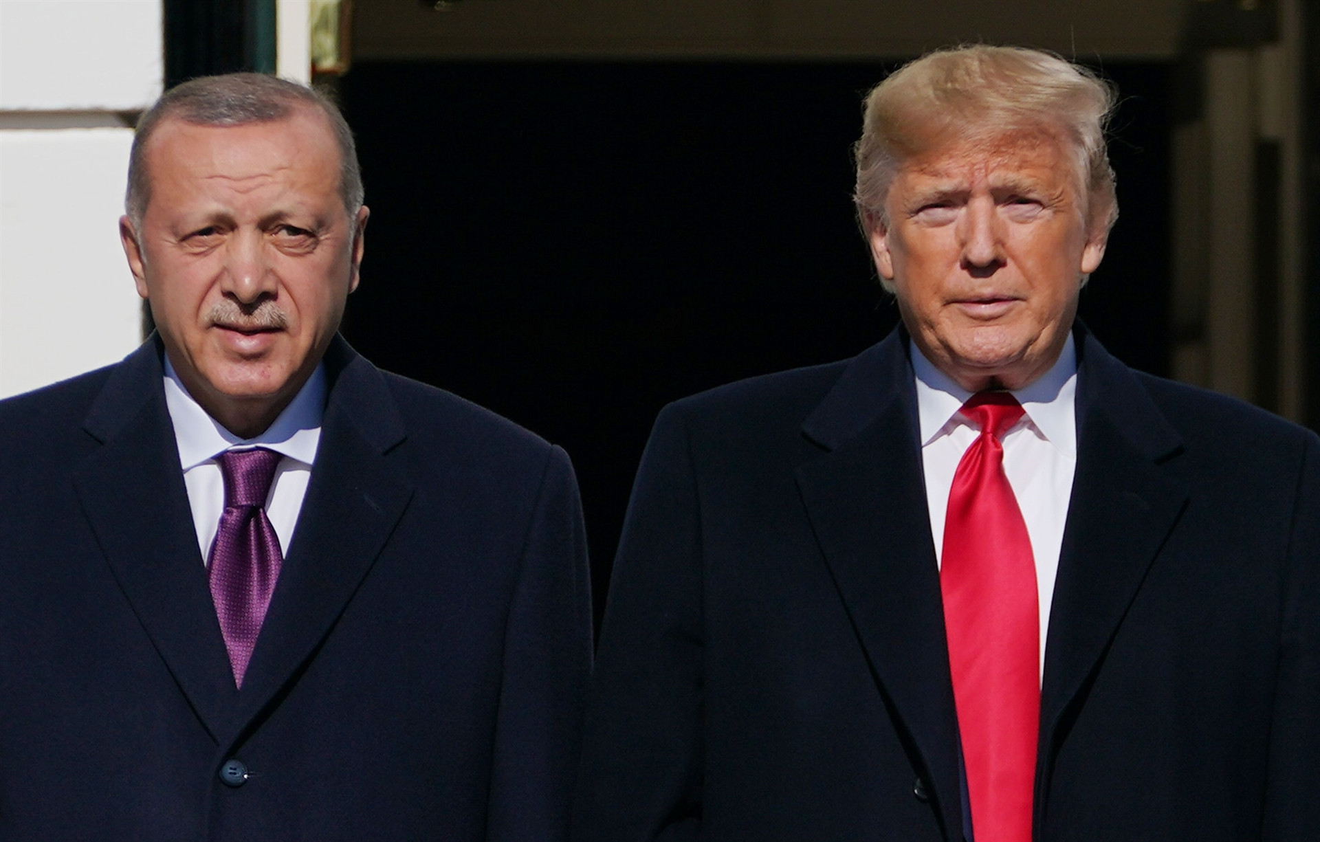 ABD Başkanı Trump, Cumhurbaşkanı Erdoğanı böyle karşıladı