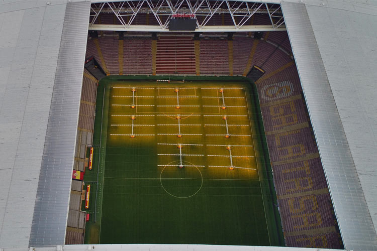 Fotoğraf bugün çekildi Türk Telekom Stadyumu...