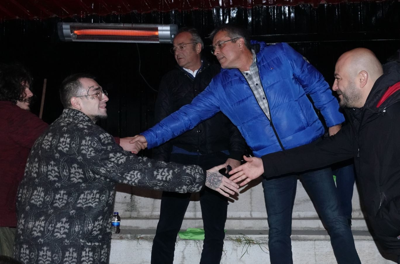 Ezhel, Gençlerbirliği antrenmanını izledi Ezhel, Gençlerbirliği antrenmanını izledi