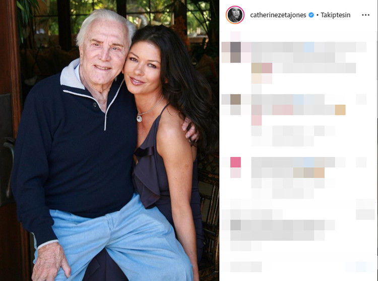 Efsane oyuncu Kirk Douglas 103 yaşında Efsane oyuncu Kirk Douglas 103 yaşında