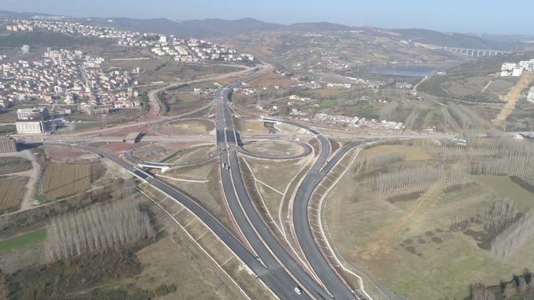 Kuzey Marmara Otoyolunun yüzde 85i tamamlandı Kuzey Marmara Otoyolunun yüzde 85i tamamlandı