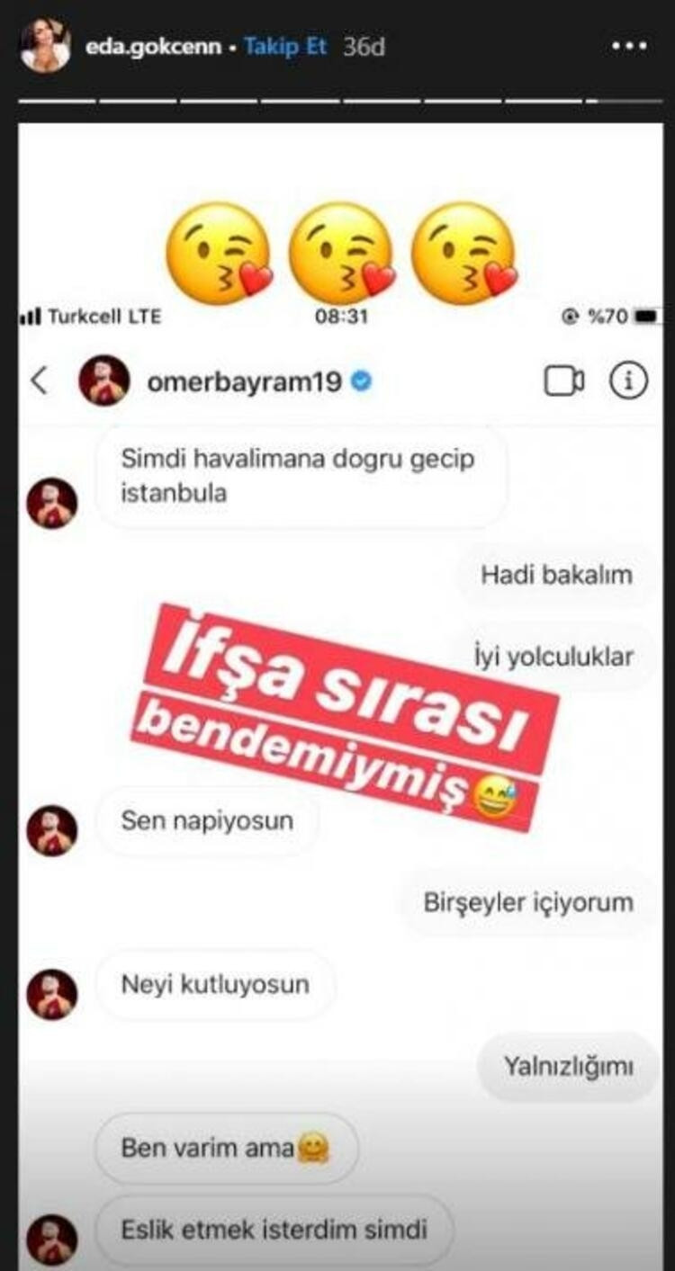 26/45. Kaya'nın ifşası sosyal medyada olay olmuştu.