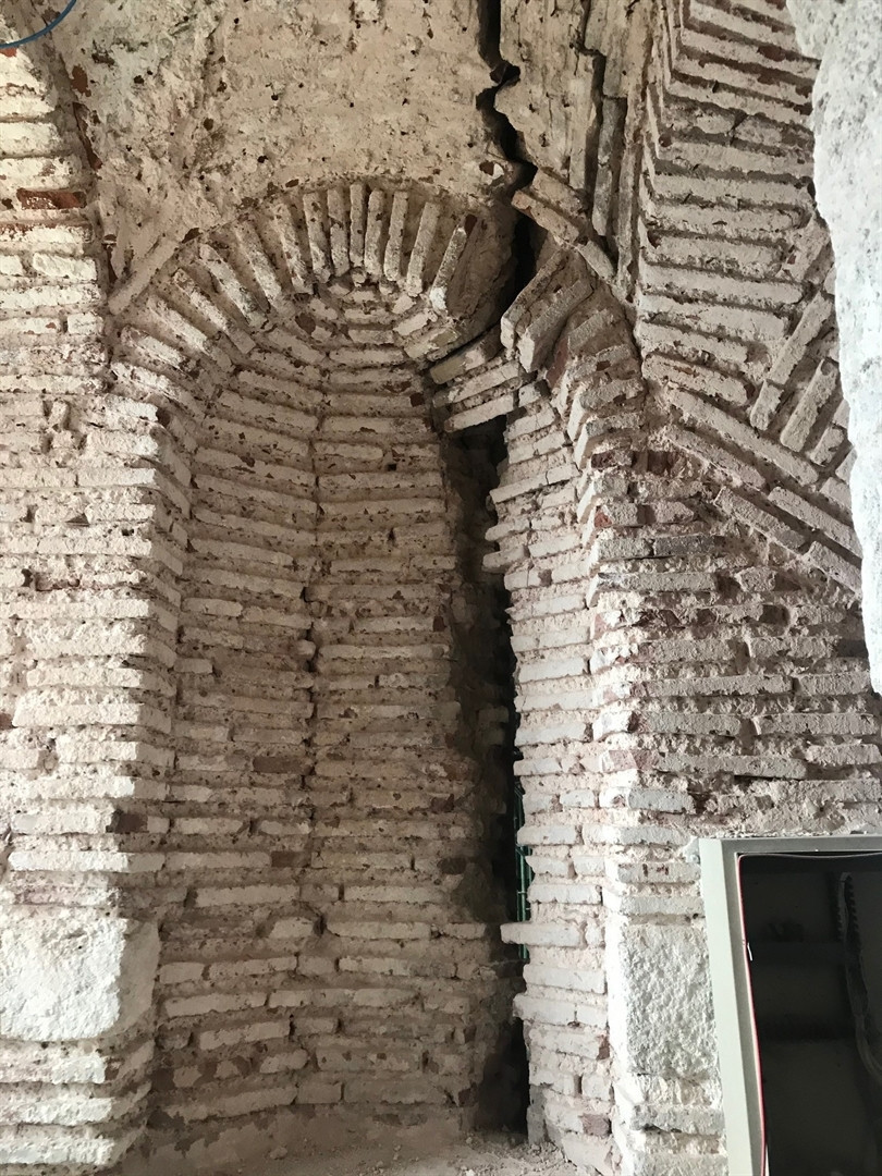 Topkapı Sarayında kayma böyle takip ediliyor