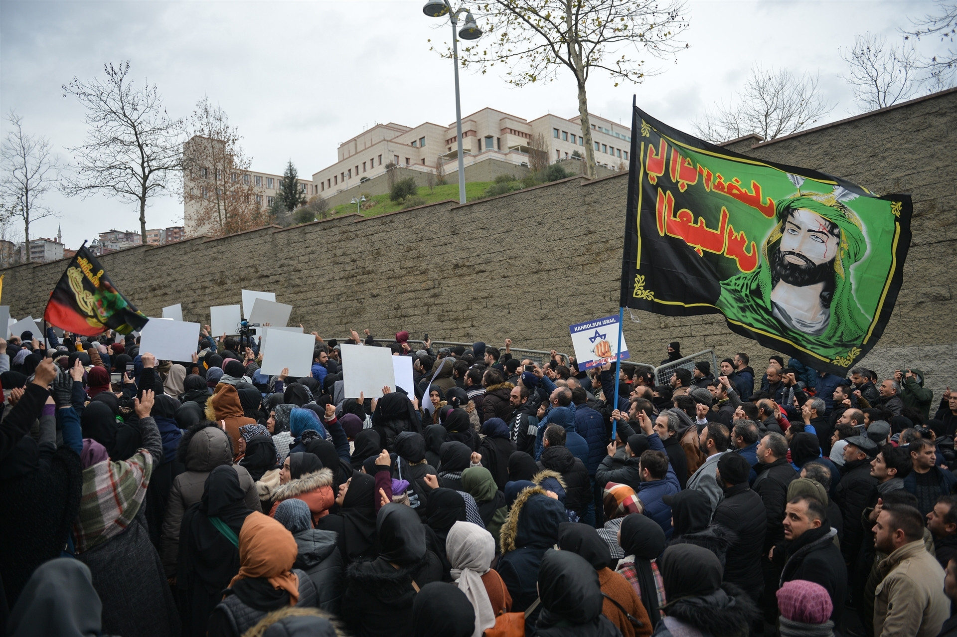 İstanbul’da, Kasım Süleymani’nin öldürülmesi protesto edildi