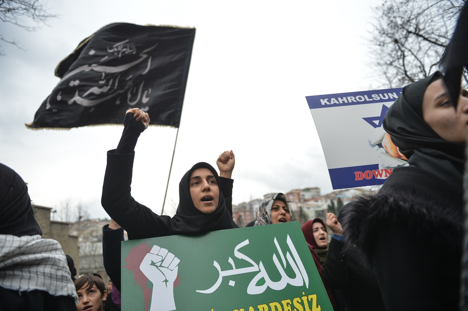 İstanbul’da, Kasım Süleymani’nin öldürülmesi protesto edildi