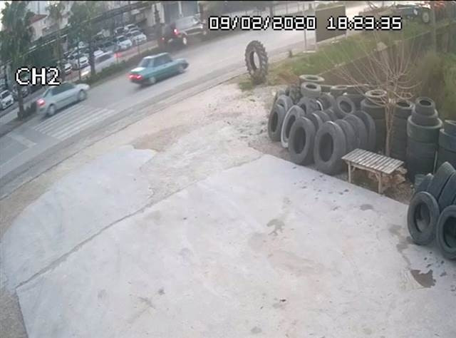 AK Partililerin yaralandığı kaza kamerada