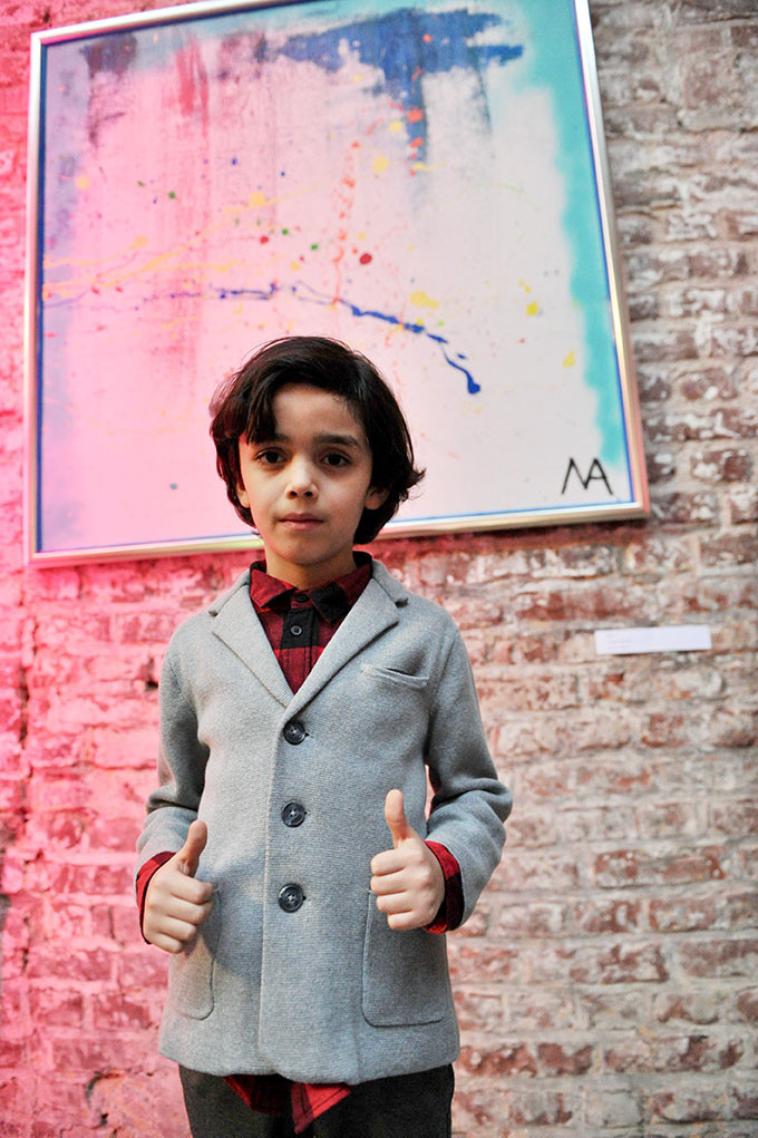 ‘Minik Picasso’ 12. sergisini Köln’de açtı