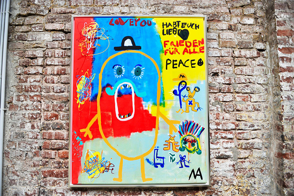 ‘Minik Picasso’ 12. sergisini Köln’de açtı