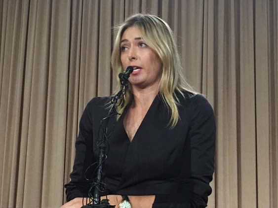Maria Sharapova tenis kariyerini noktaladı