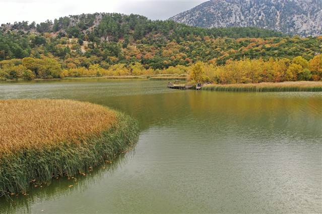 Doğa harikası Kovada Gölünün son hali