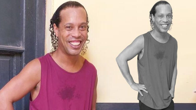 Ronaldinho hapishanede önce şov yaptı sonra yıkan haberi aldı